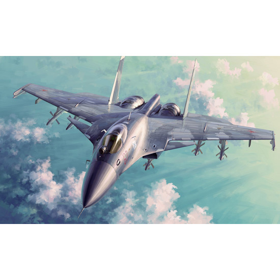 01667 Trumpeter 1/72 Russian Flanker D