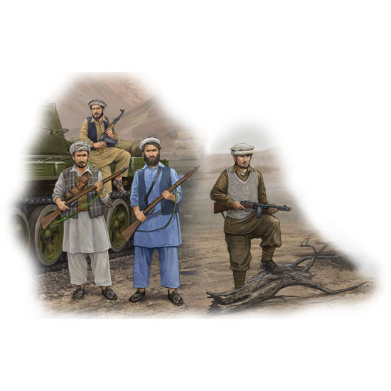 00436 Trumpeter 1/35 Afghan Rebels