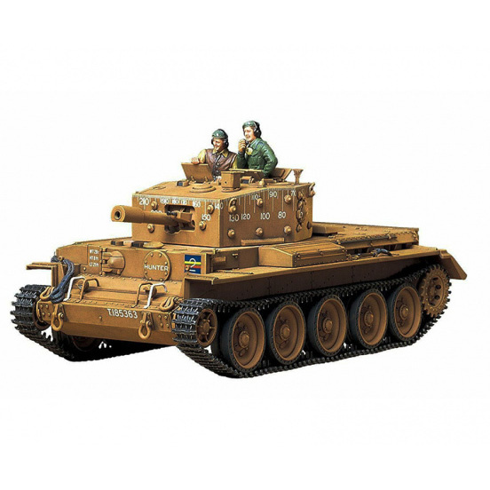 35232 Tamiya 1/35 Centaur C. S. Mk.IV British Cruiser Tank English heavy tank, with 105mm gun. 1942. two figures tankers included