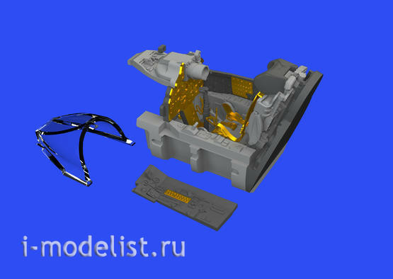 672234 Eduard 1/72 set of additions to the model MiG-21PFM cabin