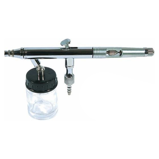 1118 Airbrush Jas wide range of applications with conical nozzle mount