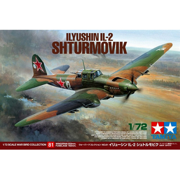 60781 Tamiya 1/72 Ilyushin Il-2 