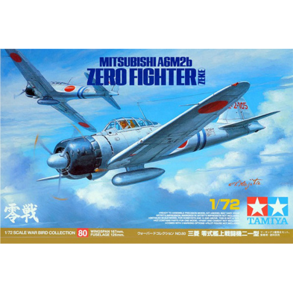 Tamiya 60780 1/72 Mitsubishi A6M2b Zero