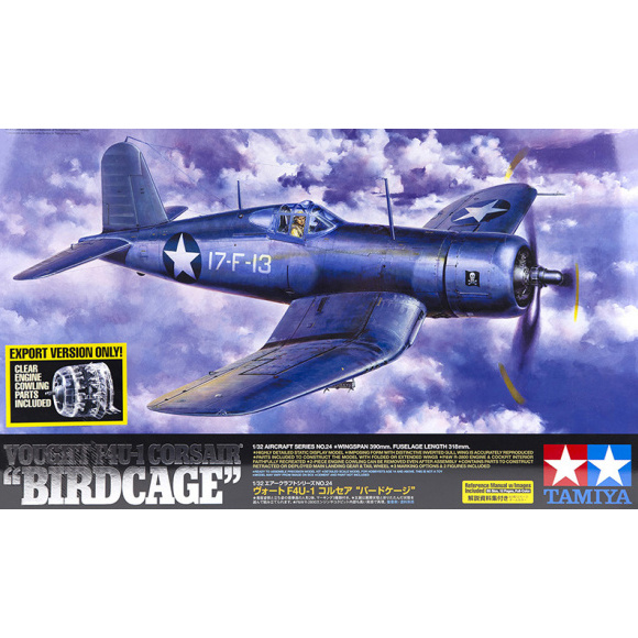 60324 Tamiya 1/32 Vought F4U-1 Corsair - 'Birdcage'