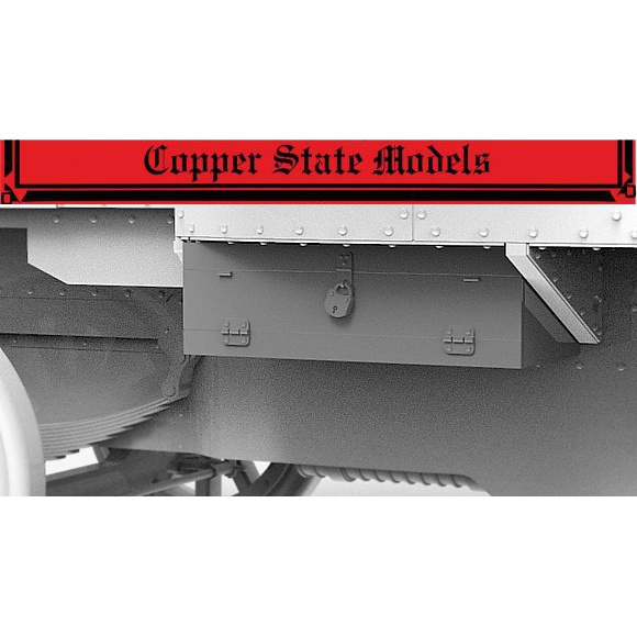 A35-049 Copper State Models 1/35 Боковой ящик хранения для Гарфорд-Путилов