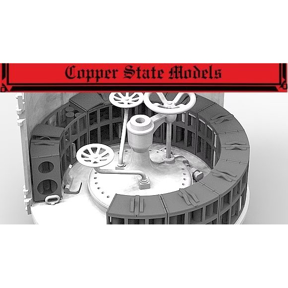 A35-032 Copper State Models 1/35 Ящики с боеприпасами для Gruson Fahrpanzer