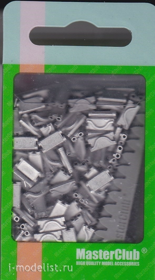 MTL-35306 MasterClub 1/35 Tracks inlaid iron 'cuff design' T54E2 type for M4 Sherman (only 180 pads in set, end connectors required)