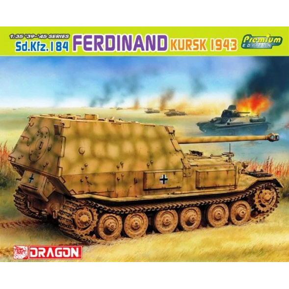 6495 Dragon 1/35 Self-Propelled SD.Kfz.184 Ferdinand Kursk 1943