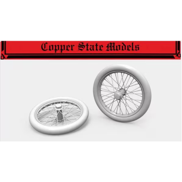 A32-003 Copper State Models 1/32 Колеса со спицами для Nieuport