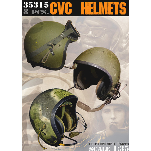 B6-35315 Bravo-6 1/35 CVC Helmets 8 pcs. / CVC Helmets 8 pcs.