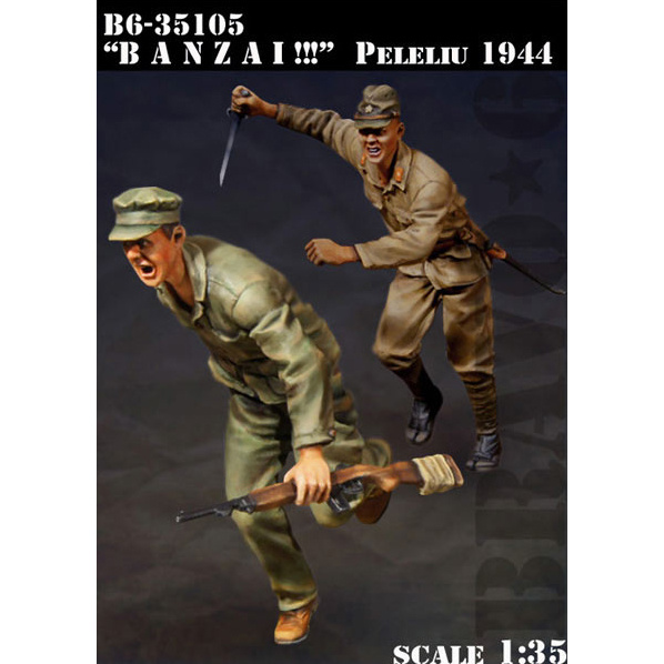 B6-35105 Bravo-6 1/35 Banzai!!! Peleliu 1944 / Banzai!!! The Battle of Peleliu, 1944