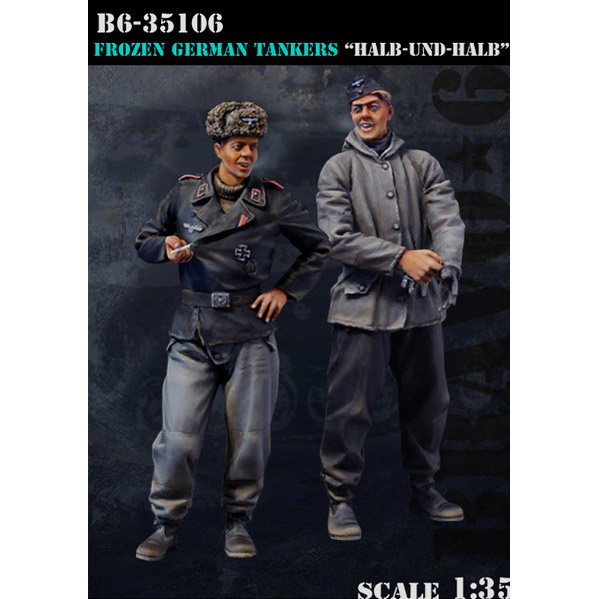 B6-35106 Bravo-6 1/35 Frozen German Tankers 
