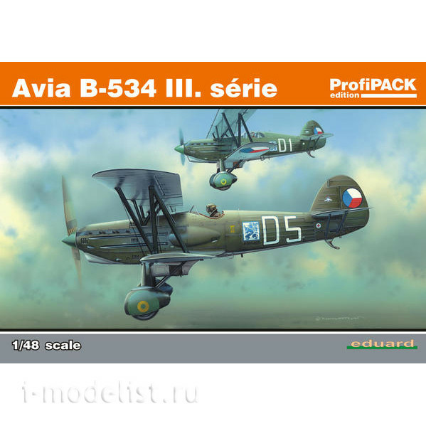 8191 Edward 1/48 Avia B-534 III. serie (Reedition)