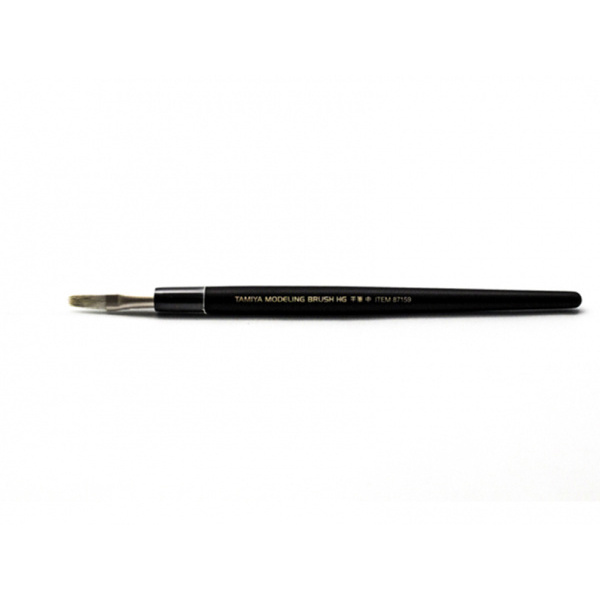 High Quality 87159 Tamiya HG flat brush from natural hair (Medium)