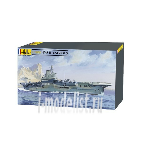 81089 Heller 1/400 Ship Hms Illustrious