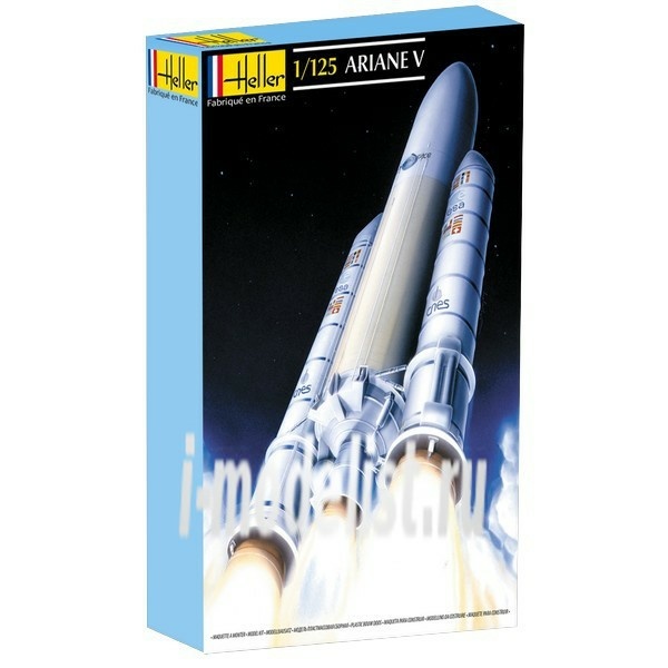 80441 Heller 1/125 Ariane 5 Rocket