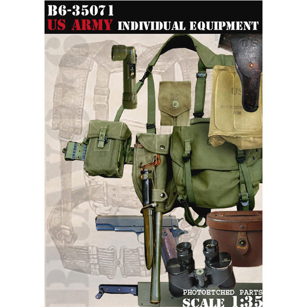 B6-35071 Bravo-6 1/35 U.S. Army Individual Equipment / Individual equipment of the U.S. Army