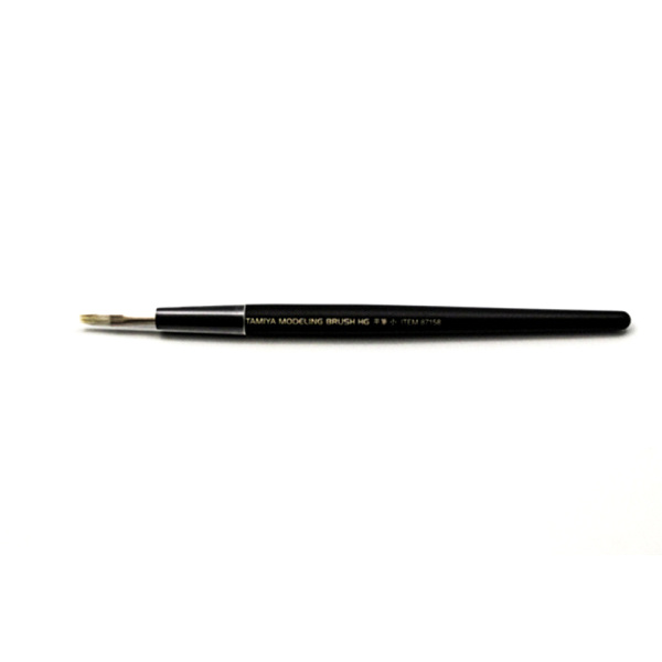 High Quality 87158 Tamiya HG flat brush from natural hair (Small)
