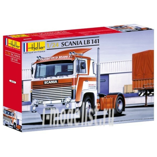 80770 Heller 1/24 Scania Lb 141 Car