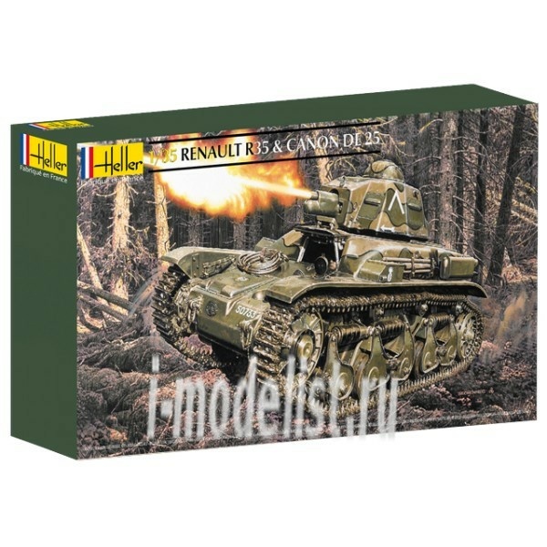 81133 Heller 1/35 Renault R35 & Canon DE 25