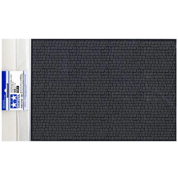 Tamiya 87166 Diorama. A4 sheet (cobblestone pavement middle) (Diorama Material Sheet (Stone Paving B))
