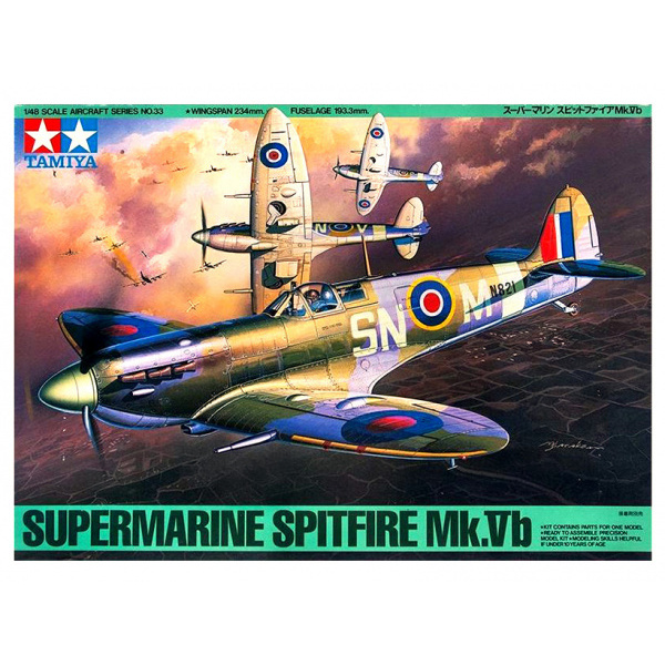 61033 Tamiya 1/48 Spitfire Mk.Vb