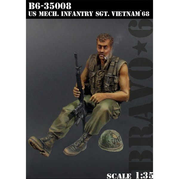 B6-35008 Bravo-6 1/35 U.S. Mech. Infantry Sgt, Vietnam'68 / US Infantry Sergeant, Vietnam '68