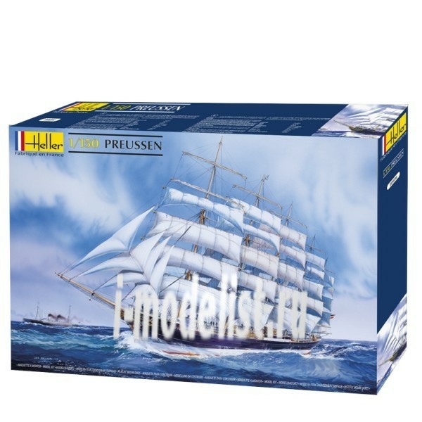 80894 Heller 1/150 Sailboat PREUSSEN