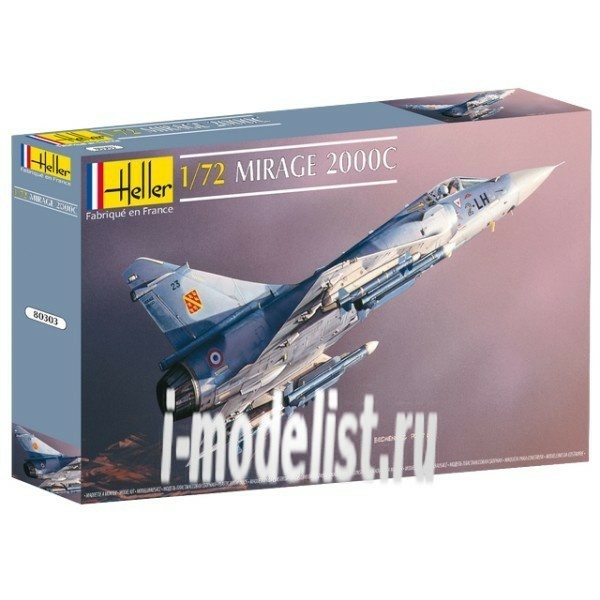 1/72 Heller 80303 Mirage 2000C Aircraft