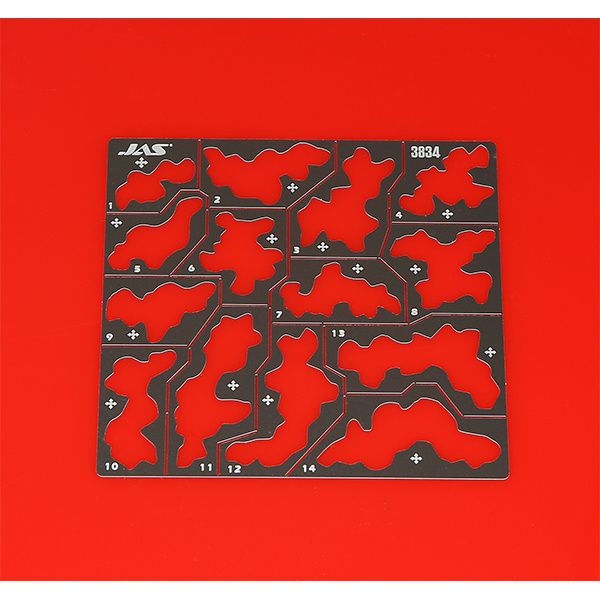 3834 Jas Stencil Camouflage