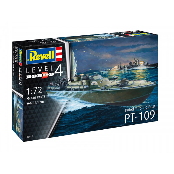 05147 Revell 1/72 Torpedo boat PT-109