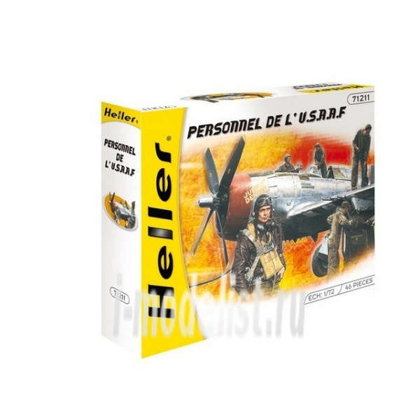 49648 Heller 1/72 USAAF Staff