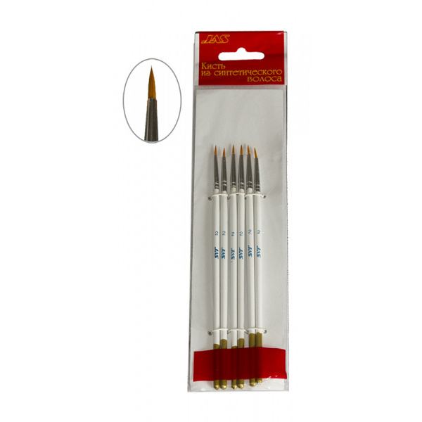 3607 Jas Brush made of synthetic hair, №2