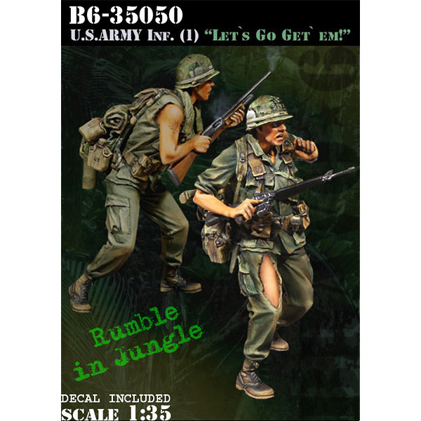 B6-35050 Bravo-6 1/35 U.S. Army Inf.(1) 