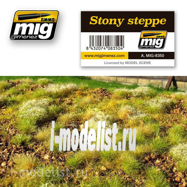 AMIG8350 Ammo Mig STONY STEPPE (rocky steppe)