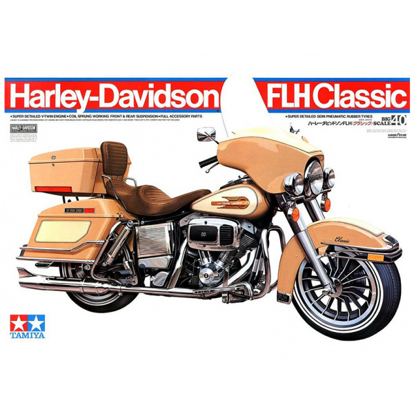 Tamiya 16040 1/6 Harley Davidson FLH Classic (limited edition)