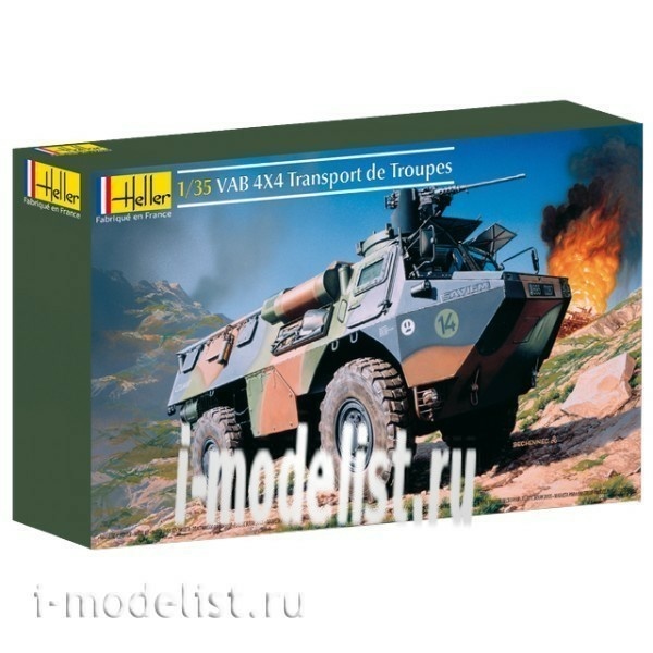 81130 Heller 1/35 VAB 4x4 Transport de Troupes
