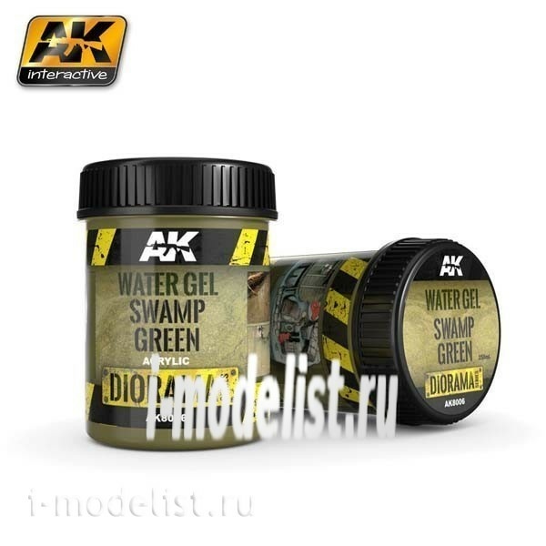 AK8006 AK Interactive Green Swamp Water Gel 250ml (Thick gel to create swamp water)