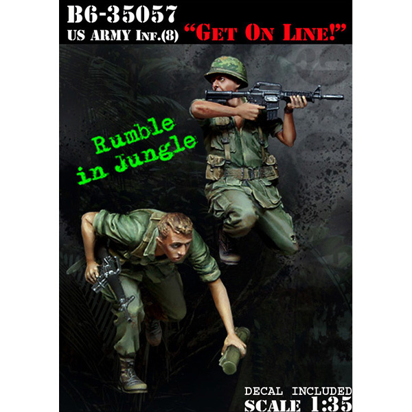 B6-35057 Bravo-6 1/35 U.S. Army Inf.(8) 