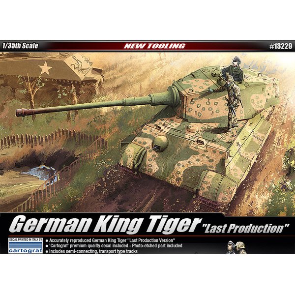 13229 Academy 1/35 German King Tiger [Last Production]