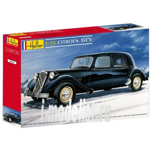 80763 Heller 1/24 Citroen car 15 CV
