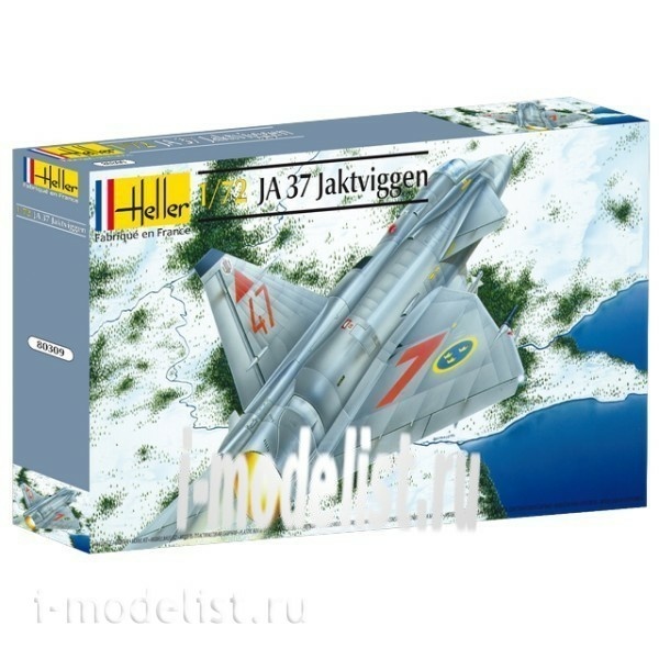 80309 Heller 1/72 Ja 37 Jaktviggen