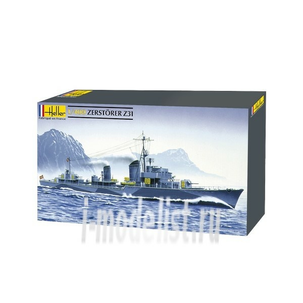 81010 Heller 1/400 Zerstorer Z31 Destroyer