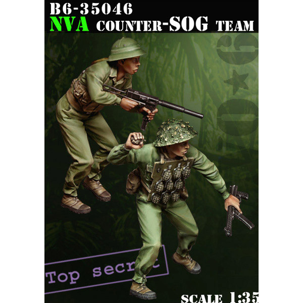 B6-35046 Bravo-6 1/35 Top Secret! NVA Counter-SOG Team / Top secret! NVA Anti-SOG Team