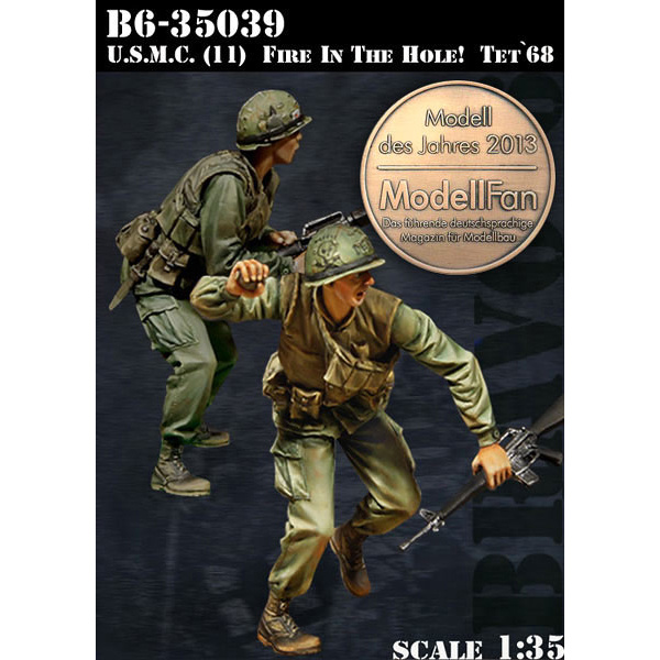 B6-35039 Bravo-6 1/35 Морская пехfromа США (11) Ложись! Тетское наступление 1968 года / U.S.M.C. (11) Fire in the Hole! Tet'68