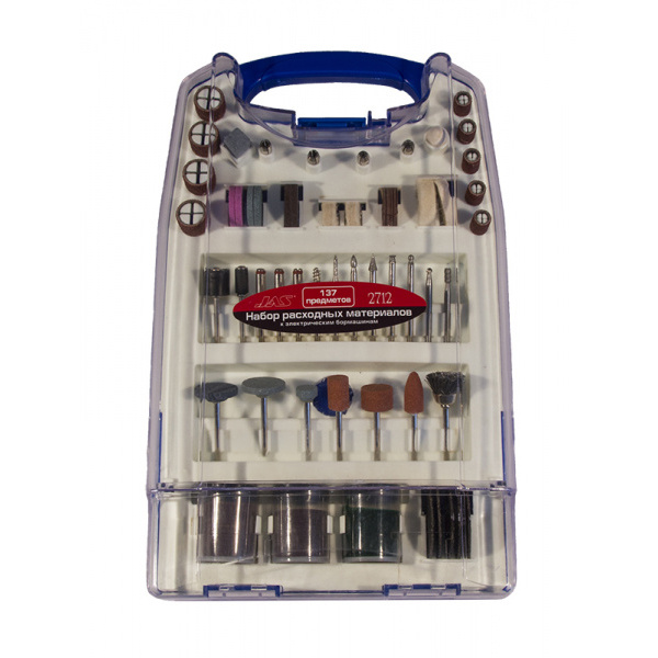 2712 JAS Set of consumables for drill bits, 137 items