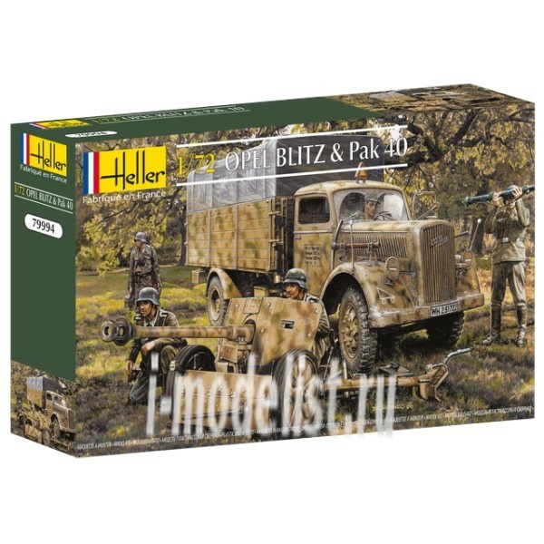 79994 Heller 1/72 Opel Blitz & Pack 40