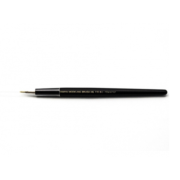 87157 high Quality Tamiya HG flat brush from natural hair (Extra Small)