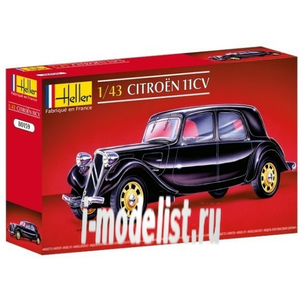 Heller 1/43 80159 Citroen 11 CV