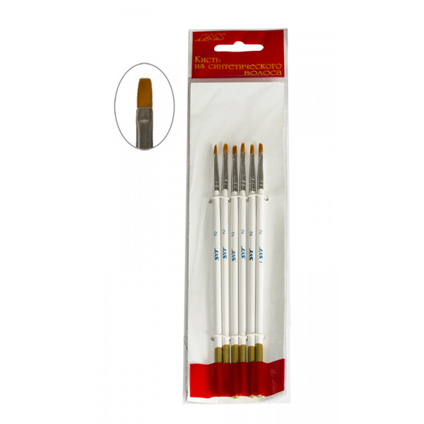3622 Jas Brush made of synthetic hair, flat №2
